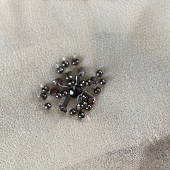 ZARA HOLIDAY BEADED TOP MEDIUM - Picture 5 of 7